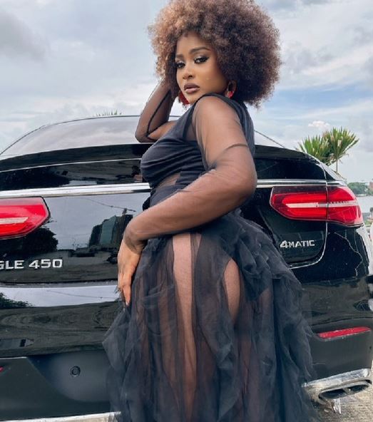 Nigerians Drag Phyna For Showing Off Her Backside In See-through Skirt months After Condemning Women For Same Act