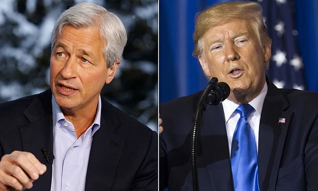 JPMorgan Chase CEO denies Trump’s claim of endorsing him