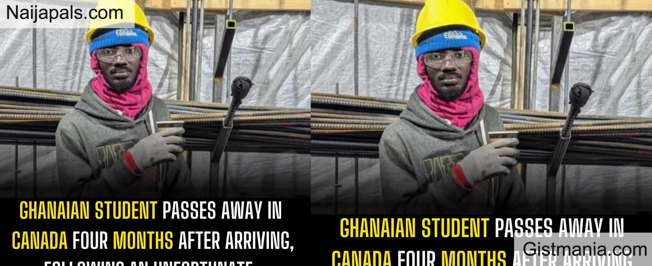 Ghanaian Student, Alfred Okyere Dies In Canada 4 Month After Arriving