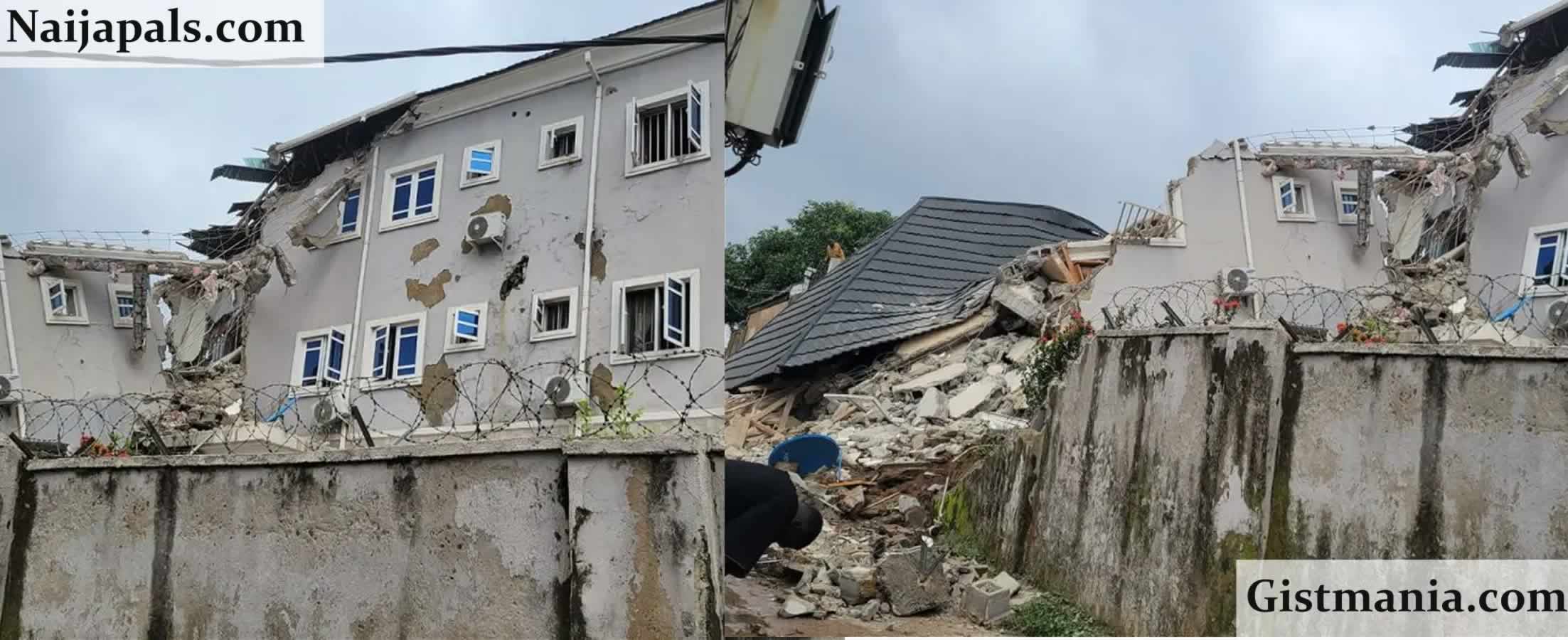 NSCDC Rescues Two Victims As Building Collapse In Lagos